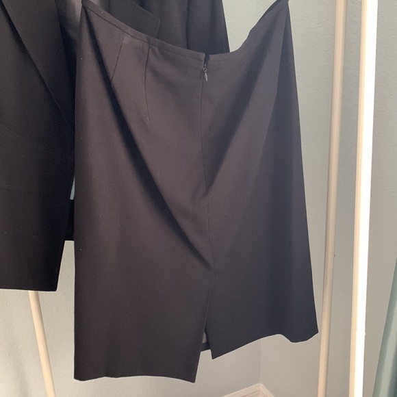 Calvin Klein suit skirt set size 10 polyester rayon spandex dry clean only - Picture 7 of 8